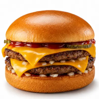 mcdonalds double cheeseburger